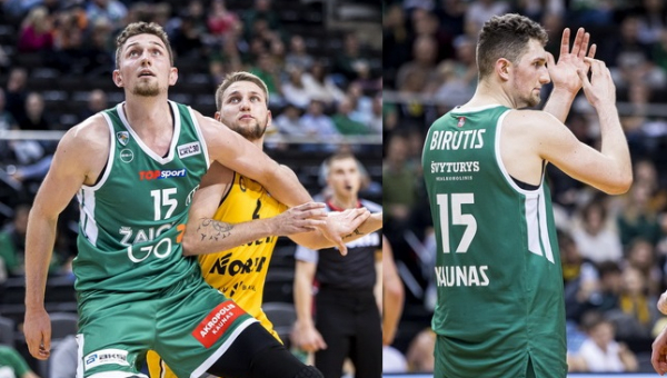 Patikslintas „Žalgirio“ aukštaūgio L. Biručio atlyginimas 